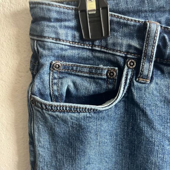 Free People Women's Cropped Skinny Stretch Jeans Size 27 Style 61855-16515125 - Picture 5 of 11